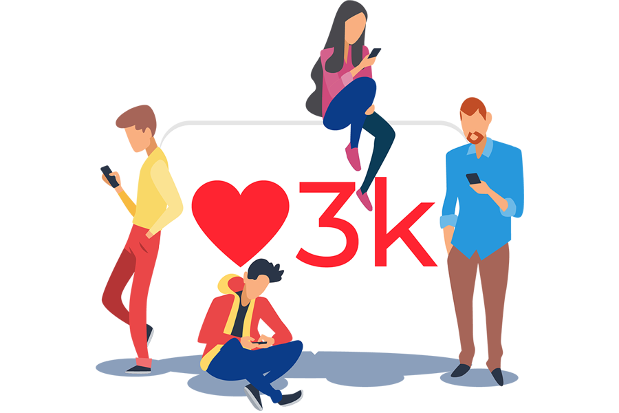 Soziale Medien bieten eine alternative Möglichkeit 